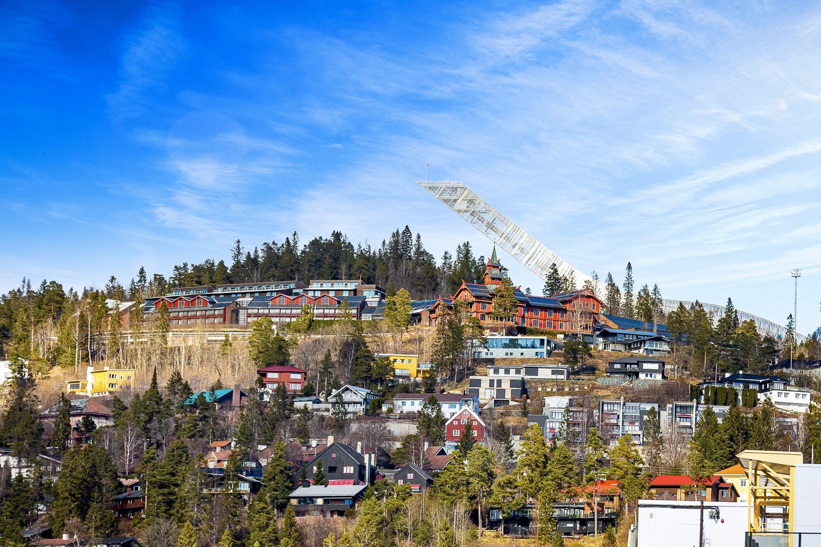 Utsikt fra balkongen Galleribilde