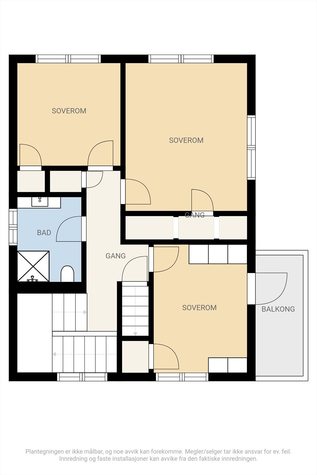 Plantegning - 2.etg Galleribilde