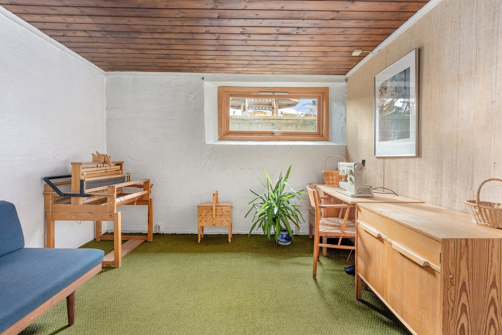 Innredet rom i kjeller. Galleribilde