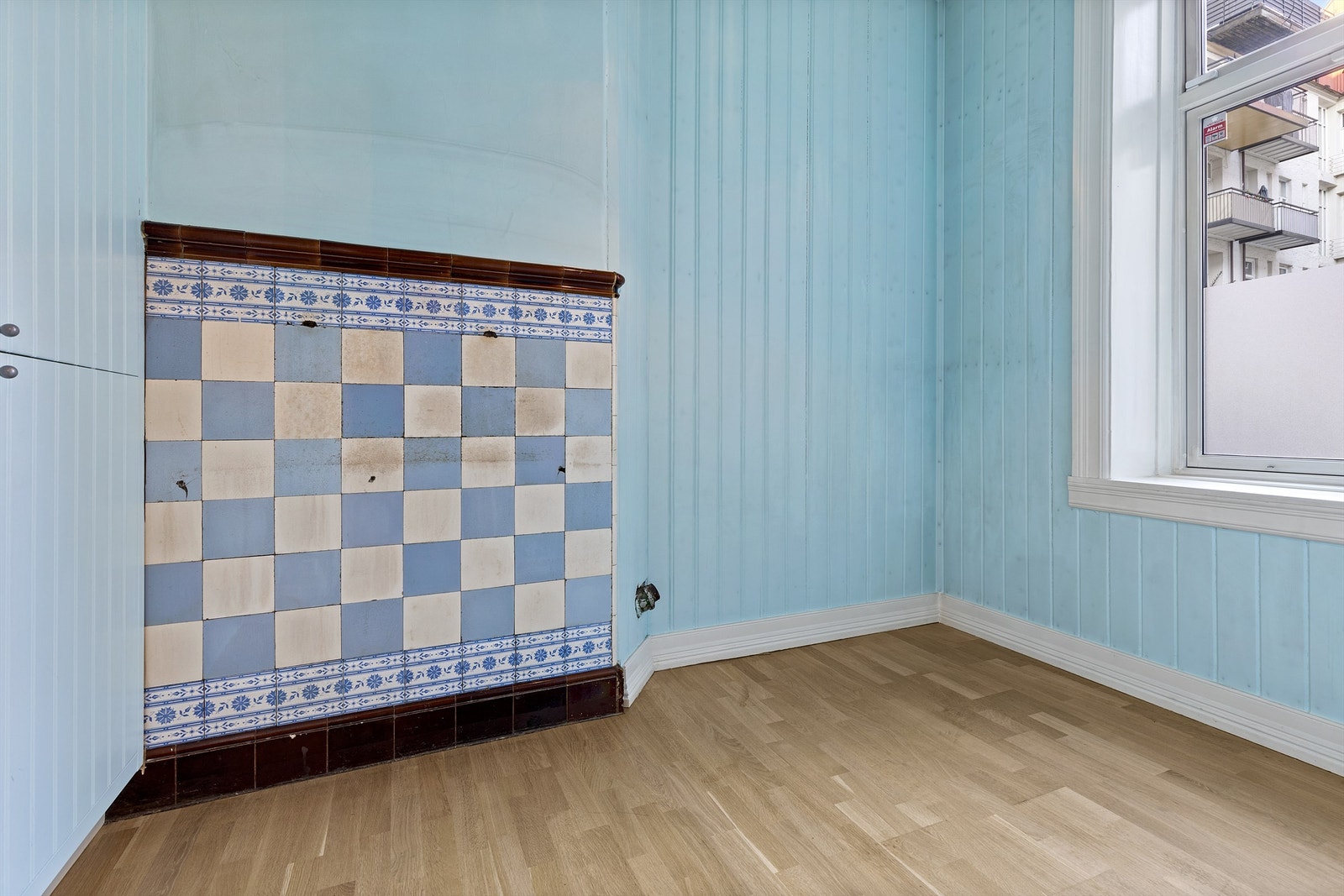 Et mindre soverom som vender inn mot bakgården Galleribilde