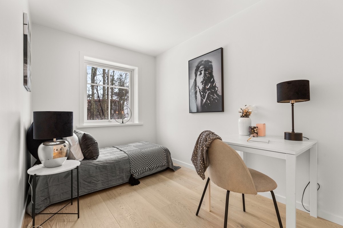 Soverom i underetasje. Galleribilde