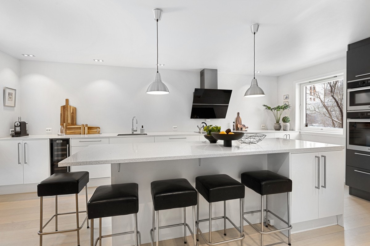 Delikat kjøkken fra 2015 levert av Drømmekjøkken. Galleribilde