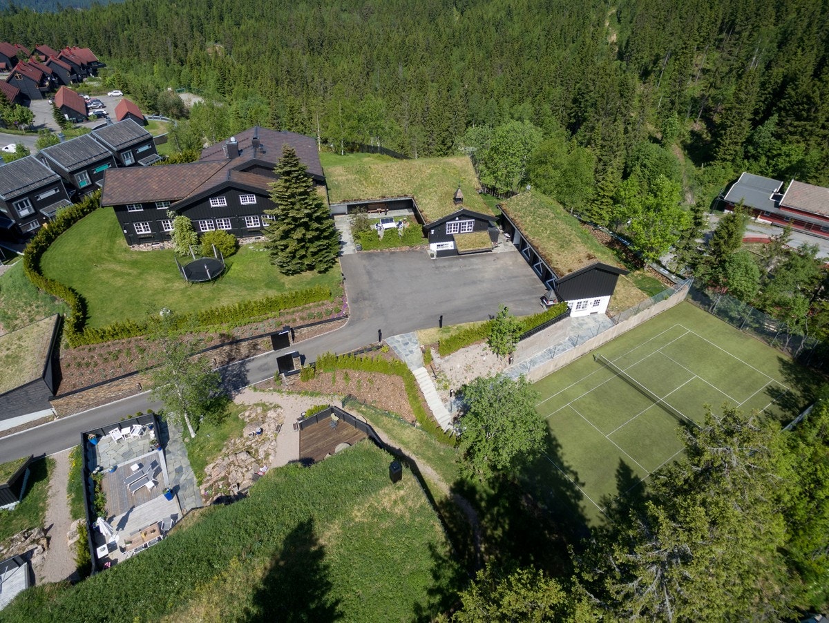 Her bor man med Nordmarka som nærmeste nabo Galleribilde