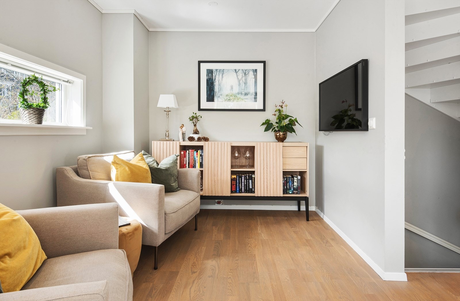 Dette brukes i dag som TV-stue. Galleribilde