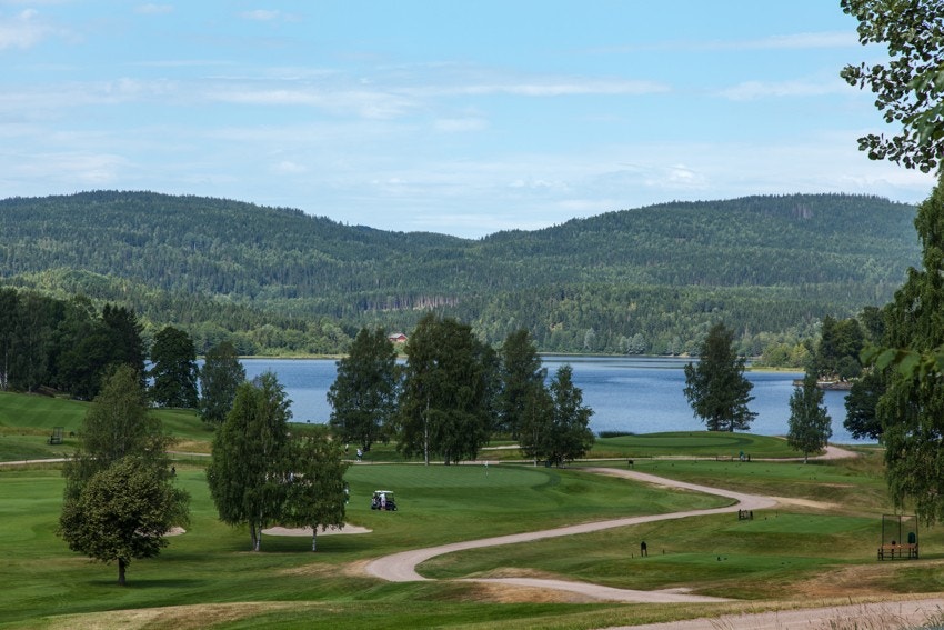 Golfbaner på Bogstad. Galleribilde