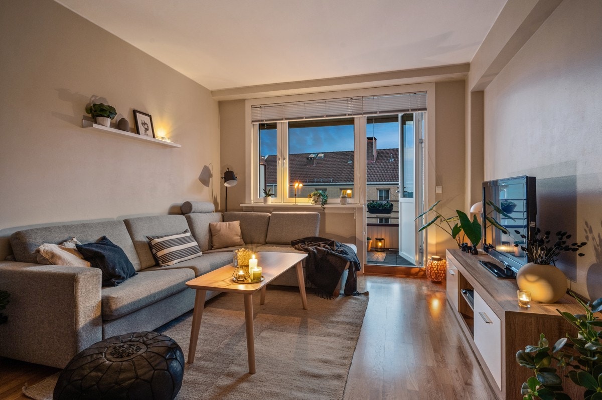 En pen 3-roms leilighet i Hovin Borettslag. Galleribilde