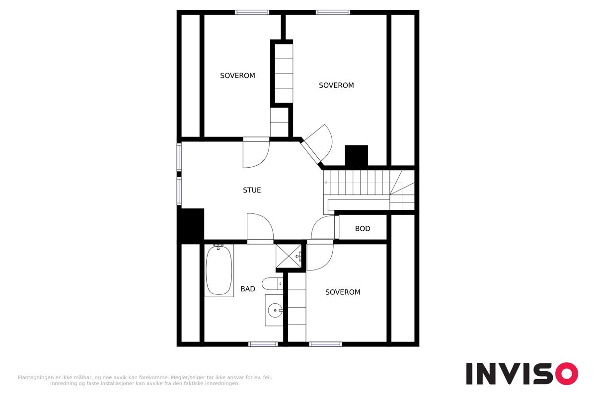 PLANSKISSE - 2. etasje Galleribilde