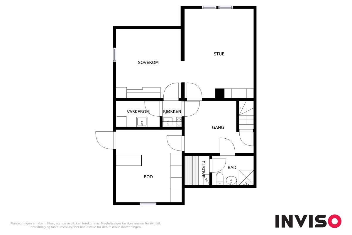 PLANSKISSE - kjelleren. Galleribilde