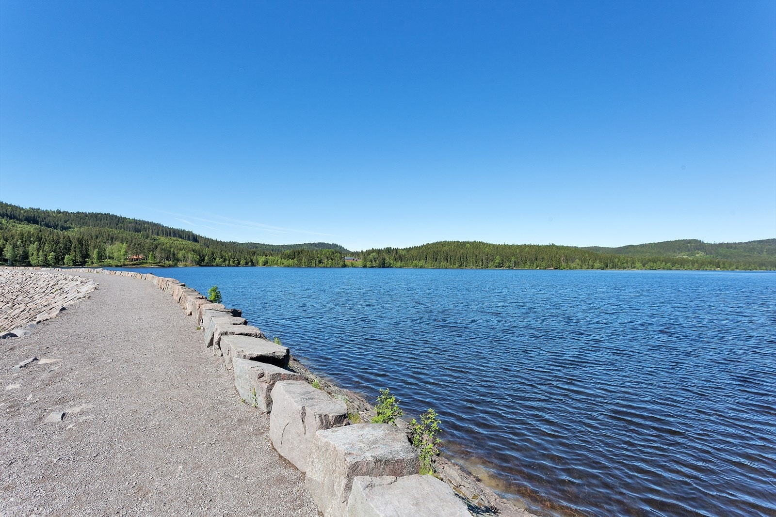 Veien opp til Nordmarka og den vakre Maridalen er ikke langt unna leiligheten. Galleribilde