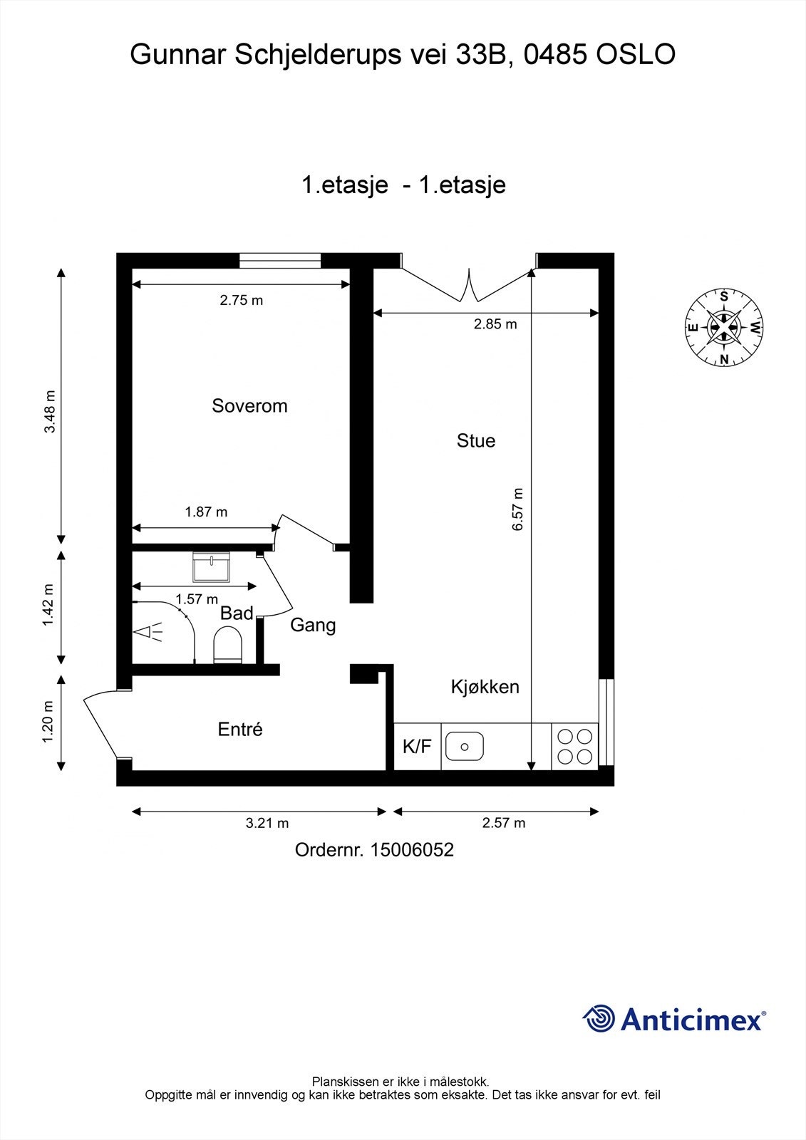 Plantegning Galleribilde
