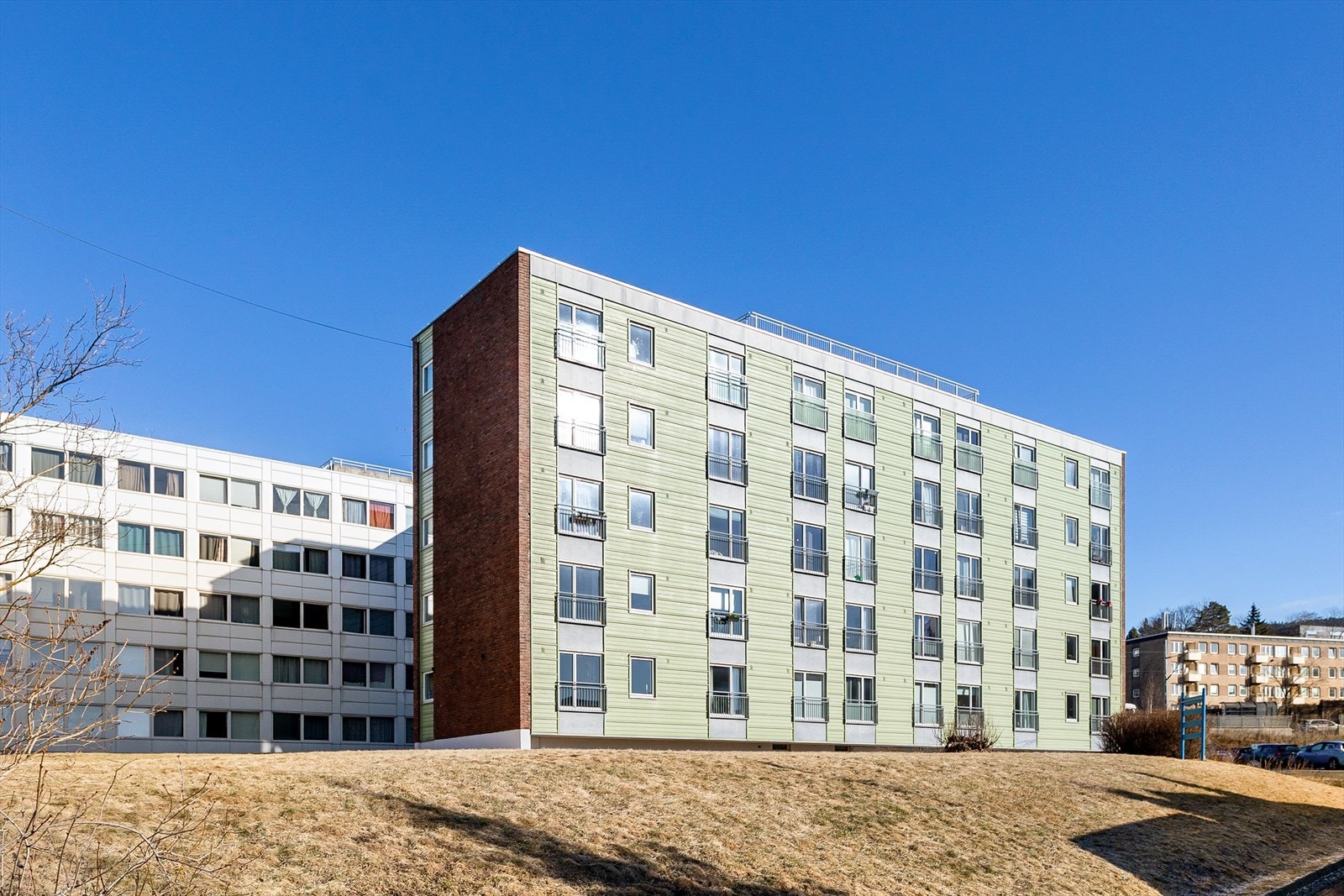 Fasade Gunnar Schjelderups vei 33 B Galleribilde