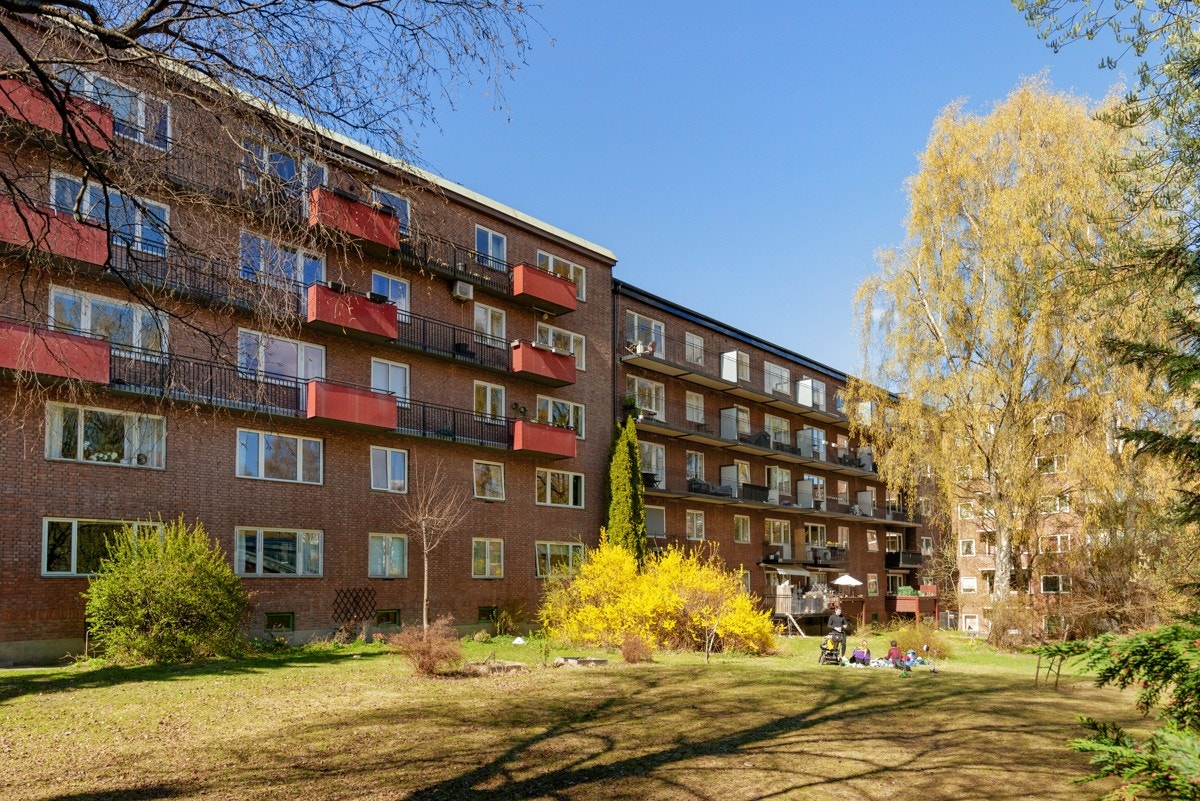 Fasade fra bakgården Galleribilde