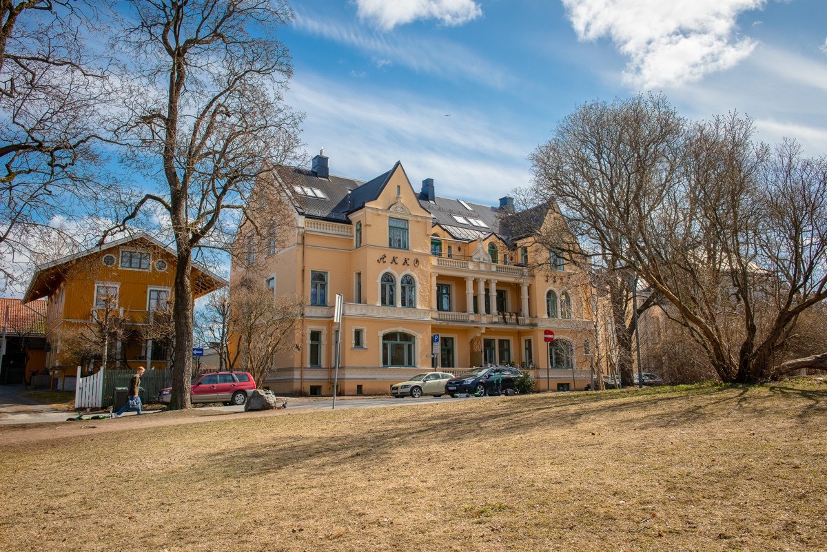 St. Hanshaugens parkanlegg er nærmest som egen hage. Galleribilde