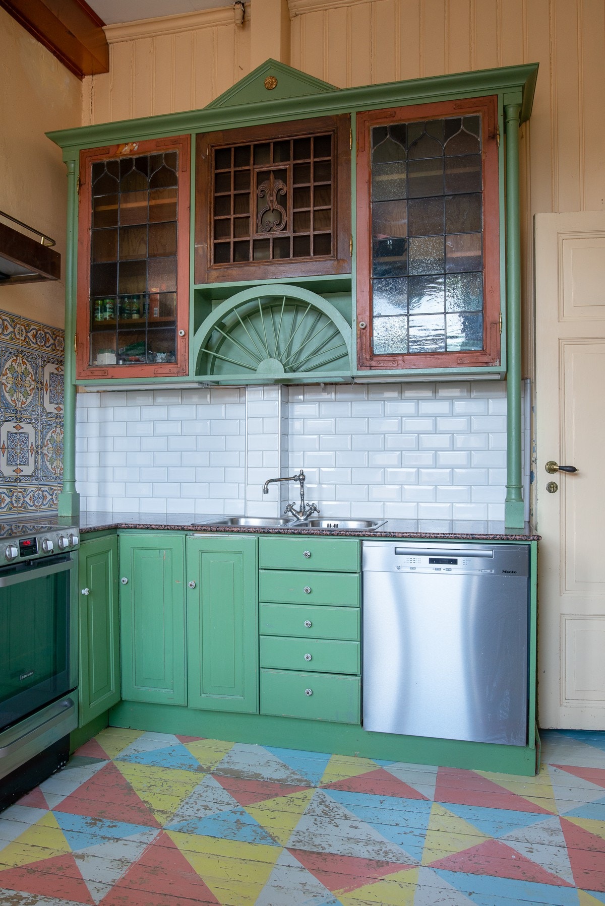 Annerledes kjøkkeninnredning. Galleribilde