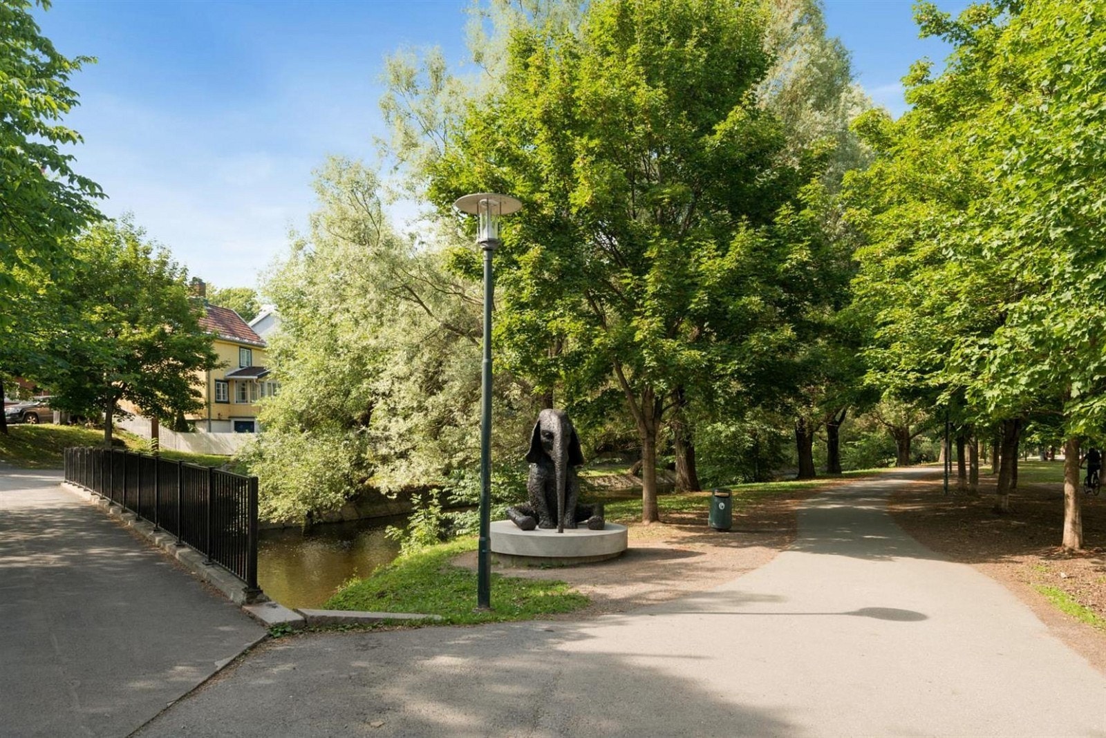 Populære Akerselva byr på flotte tur- og rekreasjonsmuligheter. Galleribilde