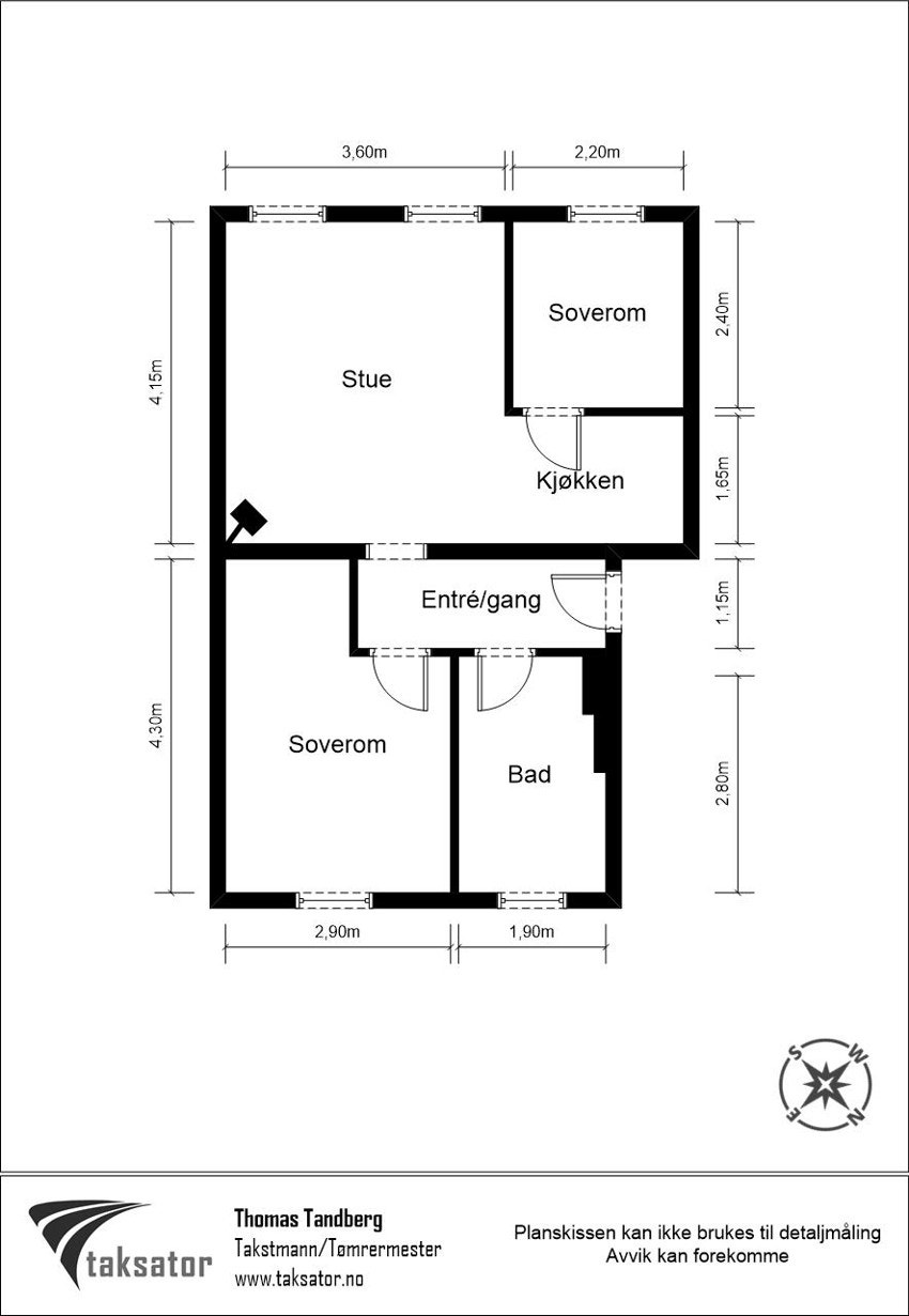 Plantegning. Galleribilde