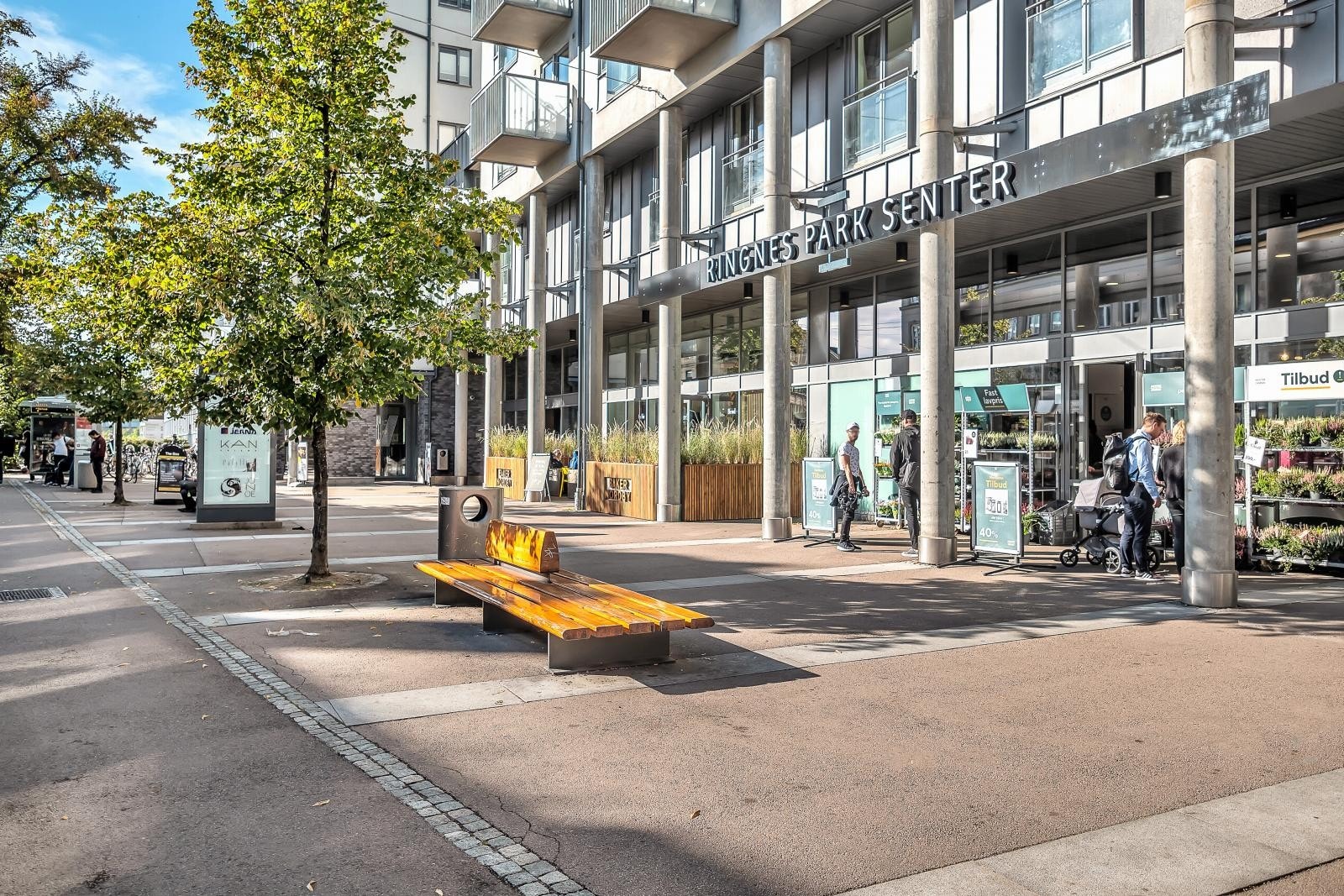 Ringnes Park senter har tilført bydelen ytterligere utvalg av gode forretninger. Galleribilde