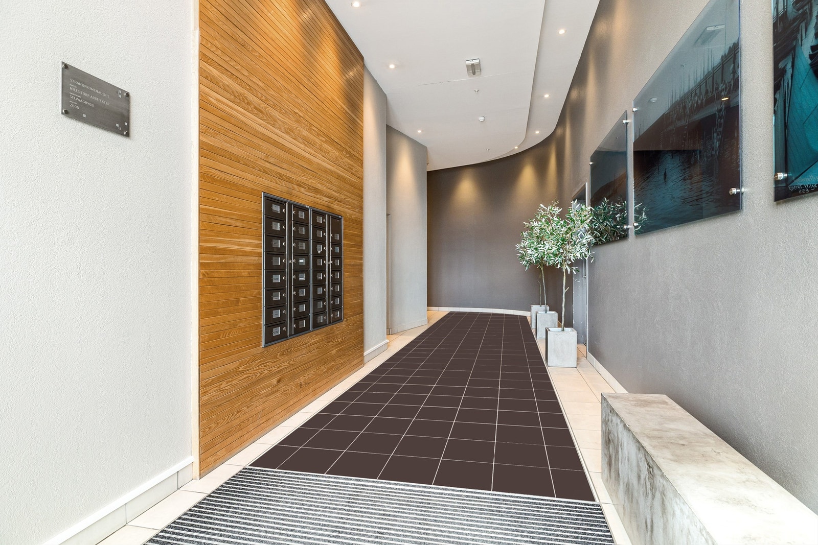 Eksklusivt inngangsparti. Galleribilde