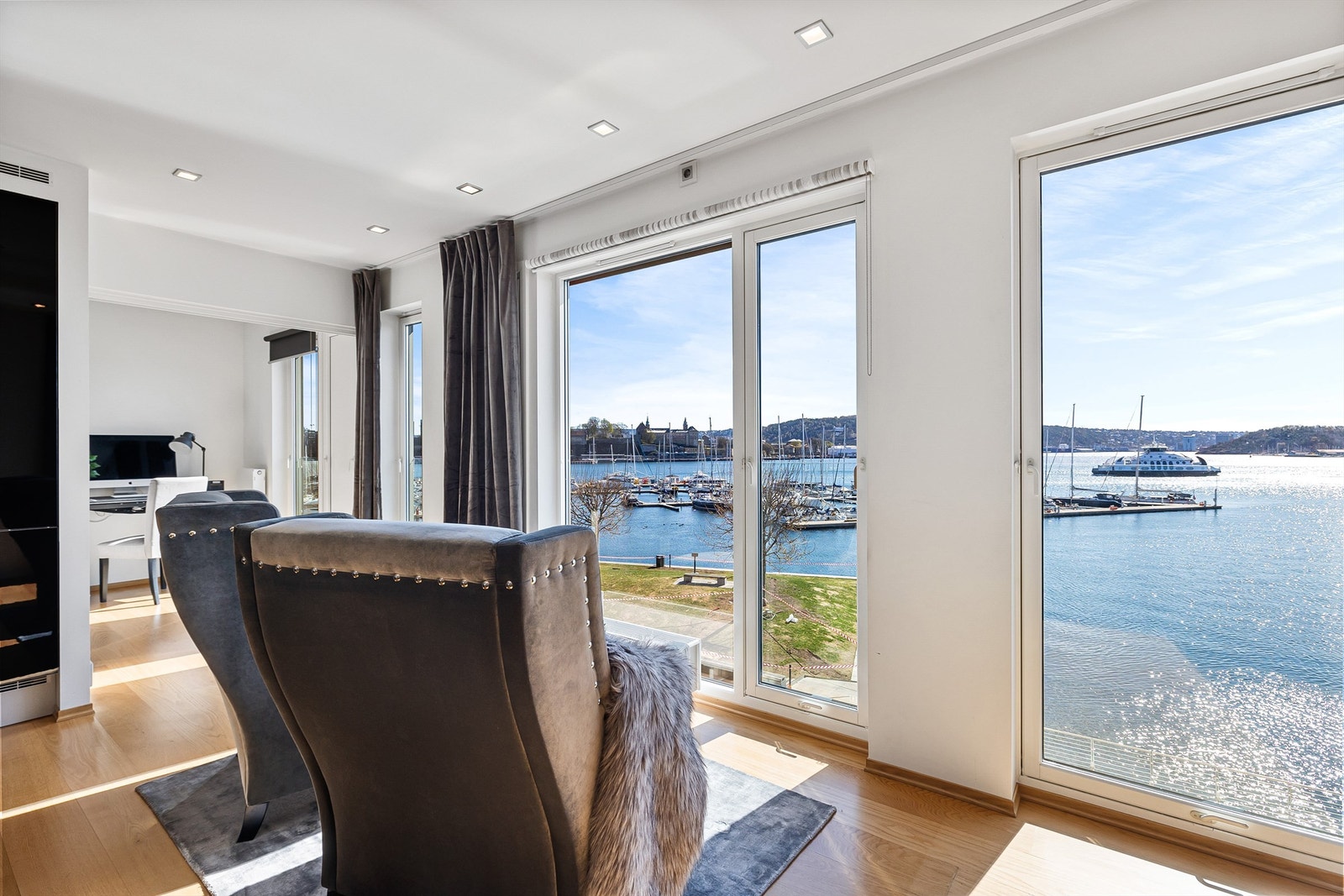 Dette blir fort favorittplassen i leiligheten. Galleribilde