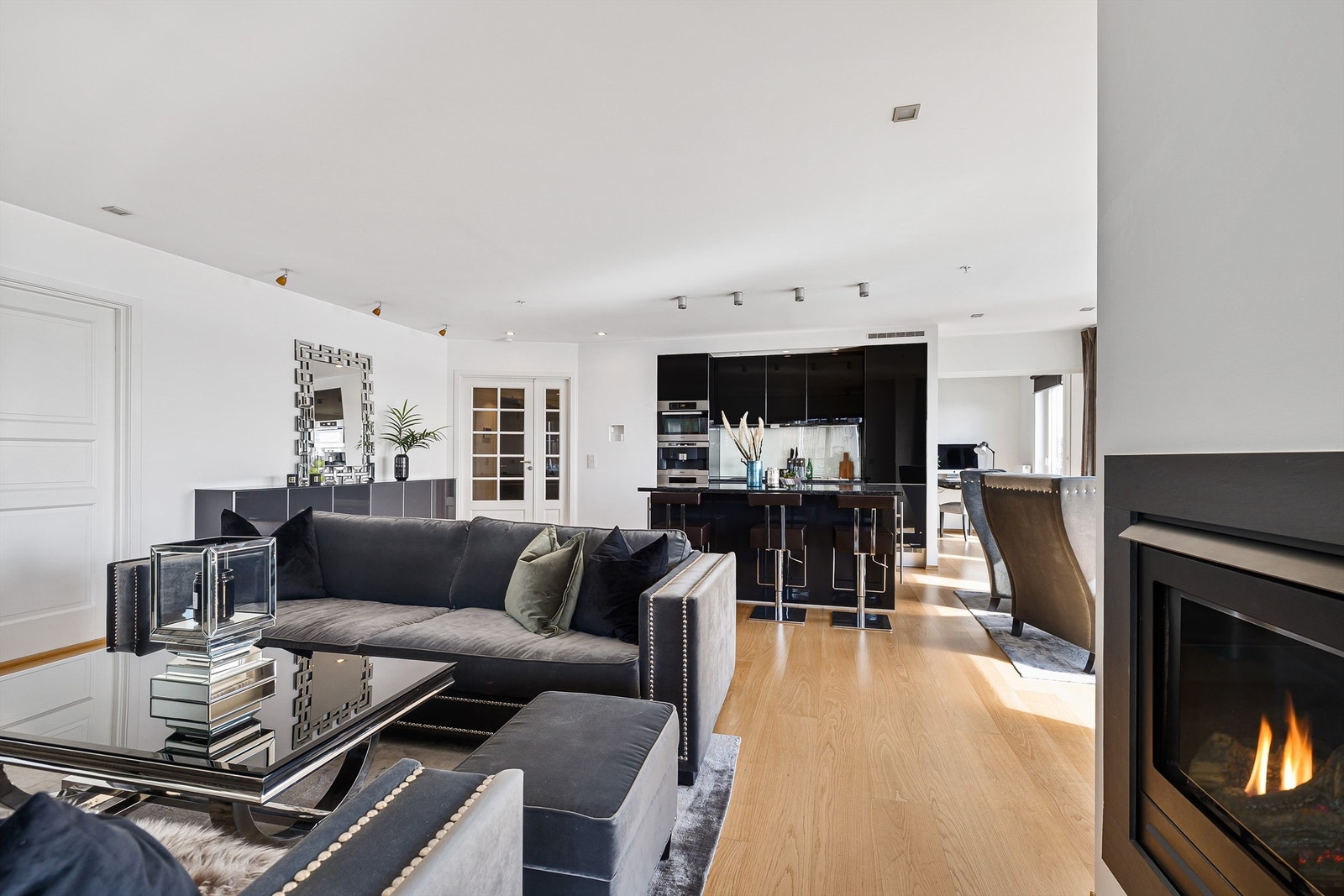 Gasspeisen er enkel å bruke og koselig på kalde kvelder. Galleribilde