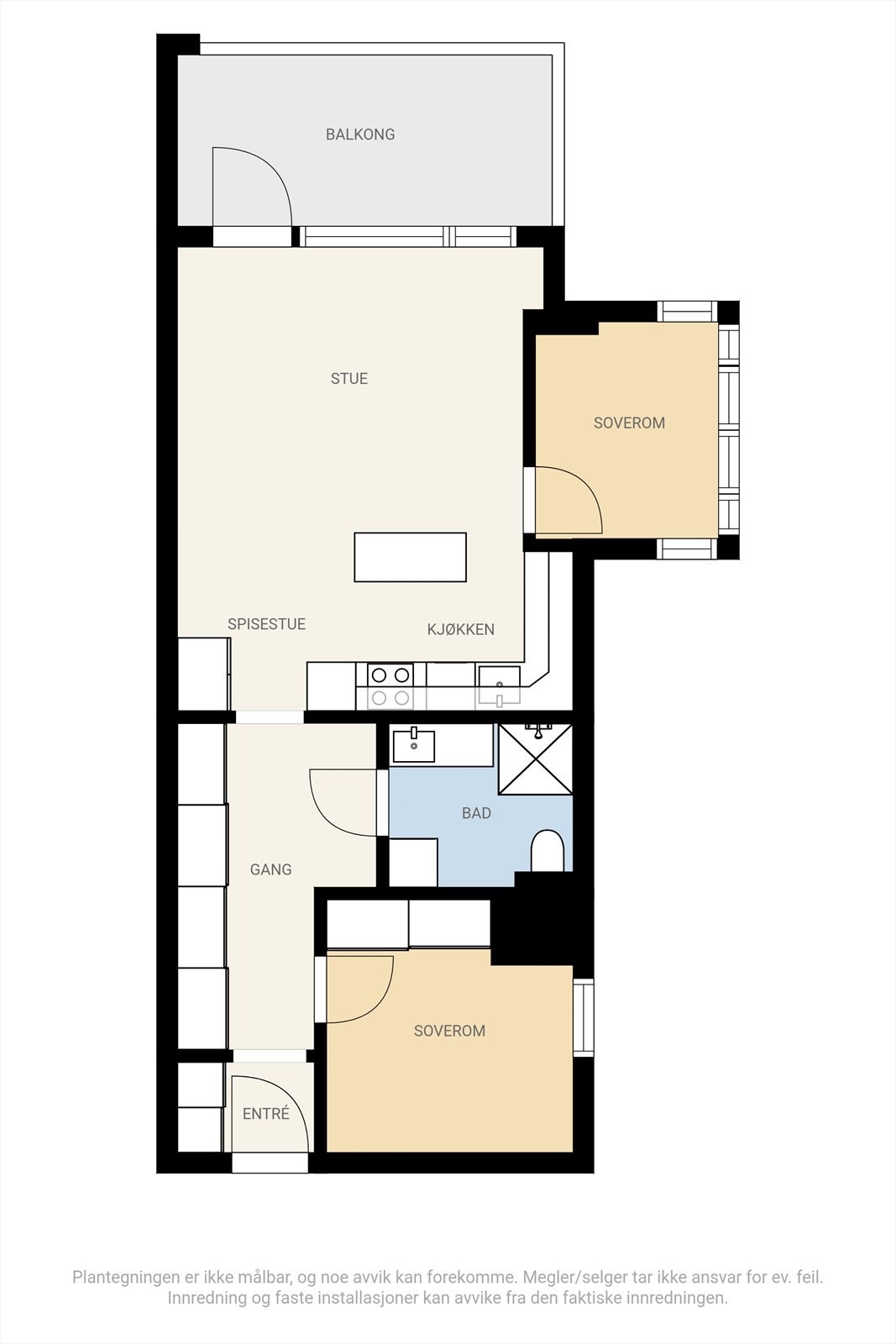 Plantegning. Galleribilde