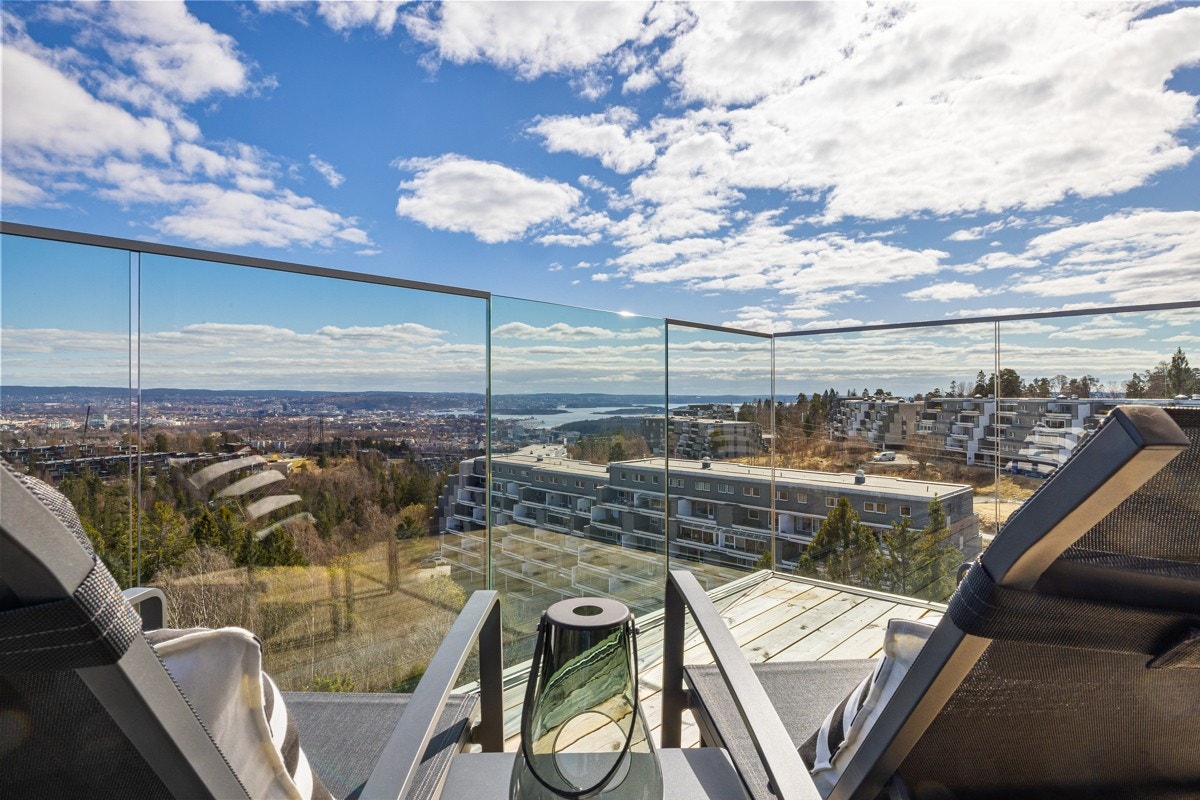 Balkong med utgang fra soverom Galleribilde