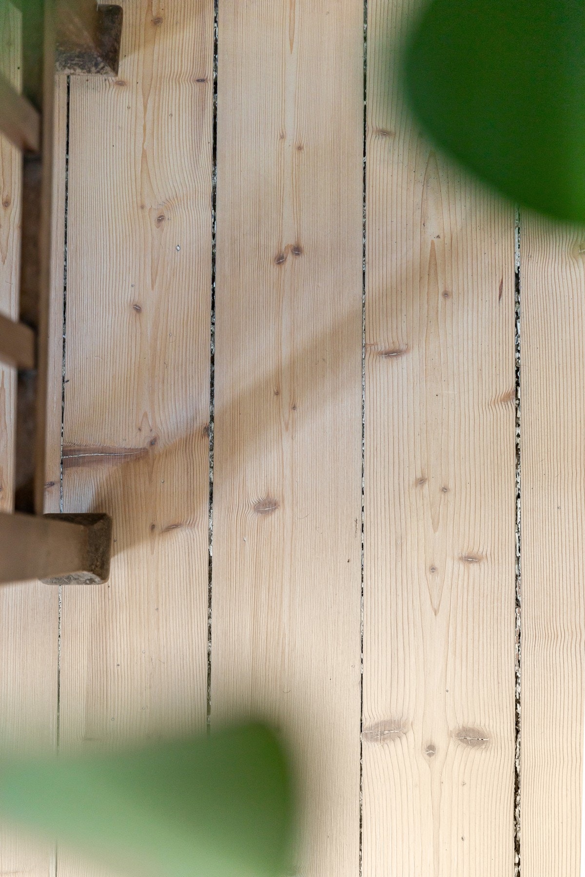 De originale tregulvene gir masse sjel og sjarm til leiligheten. Gulvet er slipt og oljet i 2019. Galleribilde