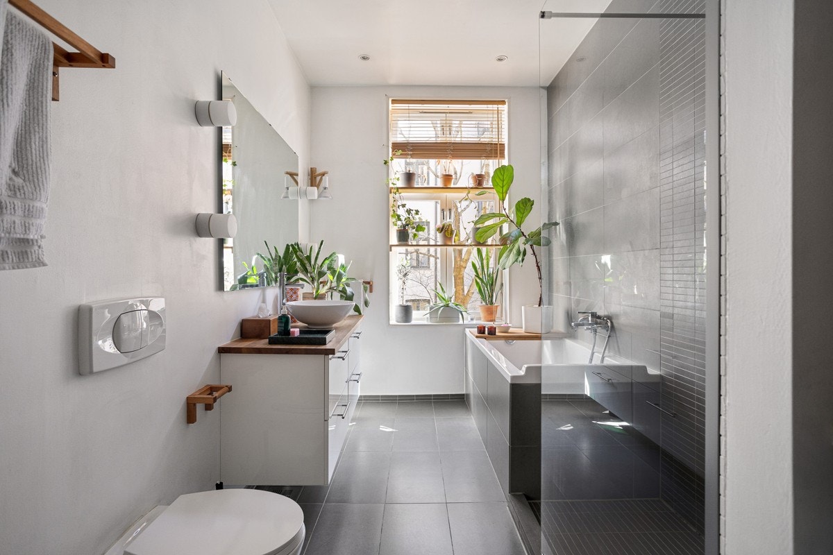 Sjeldent stort og delikat bad. Galleribilde