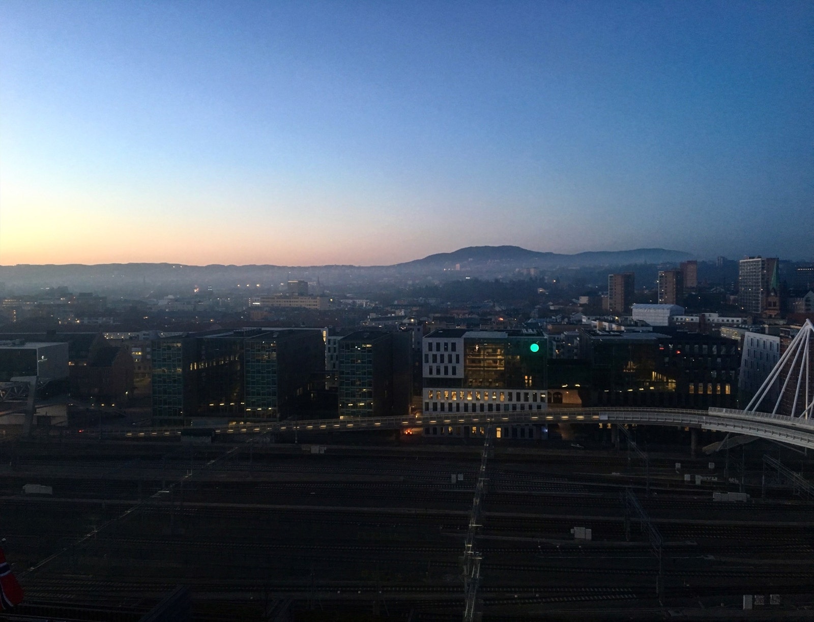 Bilder tatt fra terrassen Galleribilde