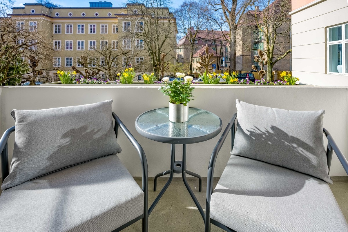 Balkong ca. 3,5 kvm Galleribilde