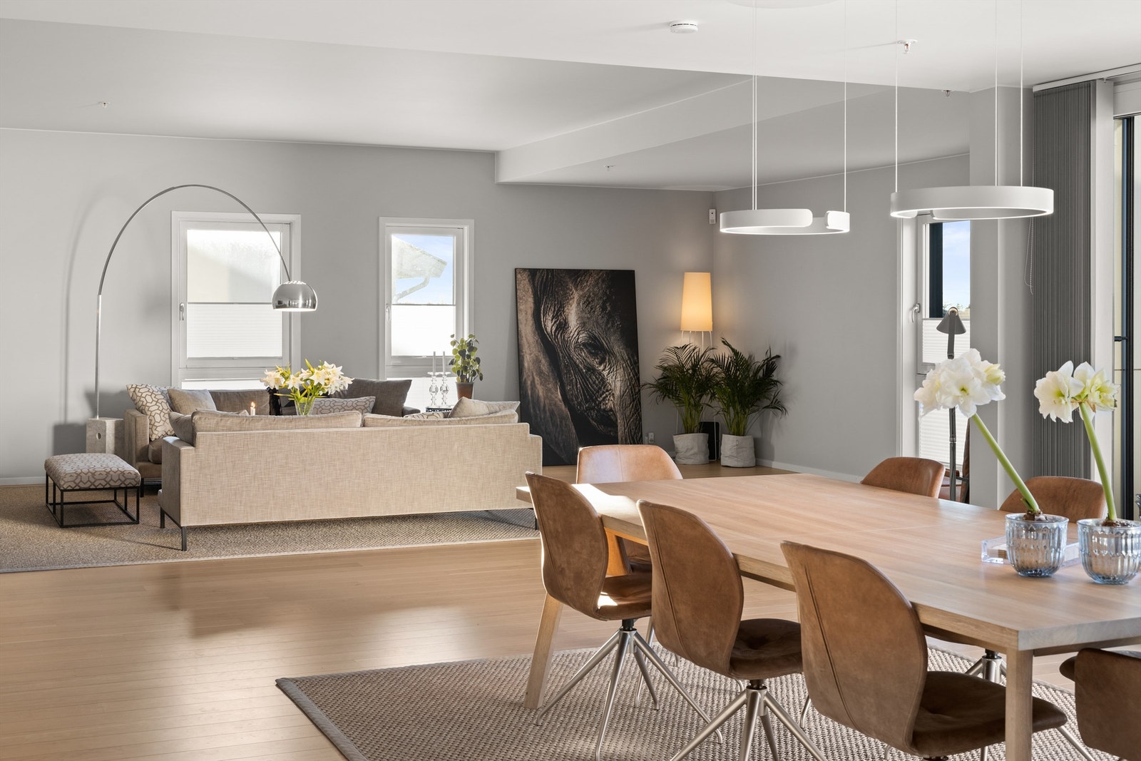 Stue og spisestue Galleribilde