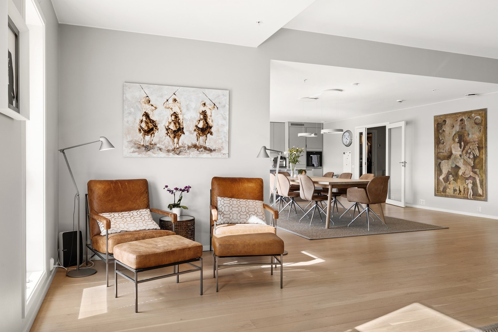 Stue og spisestue Galleribilde