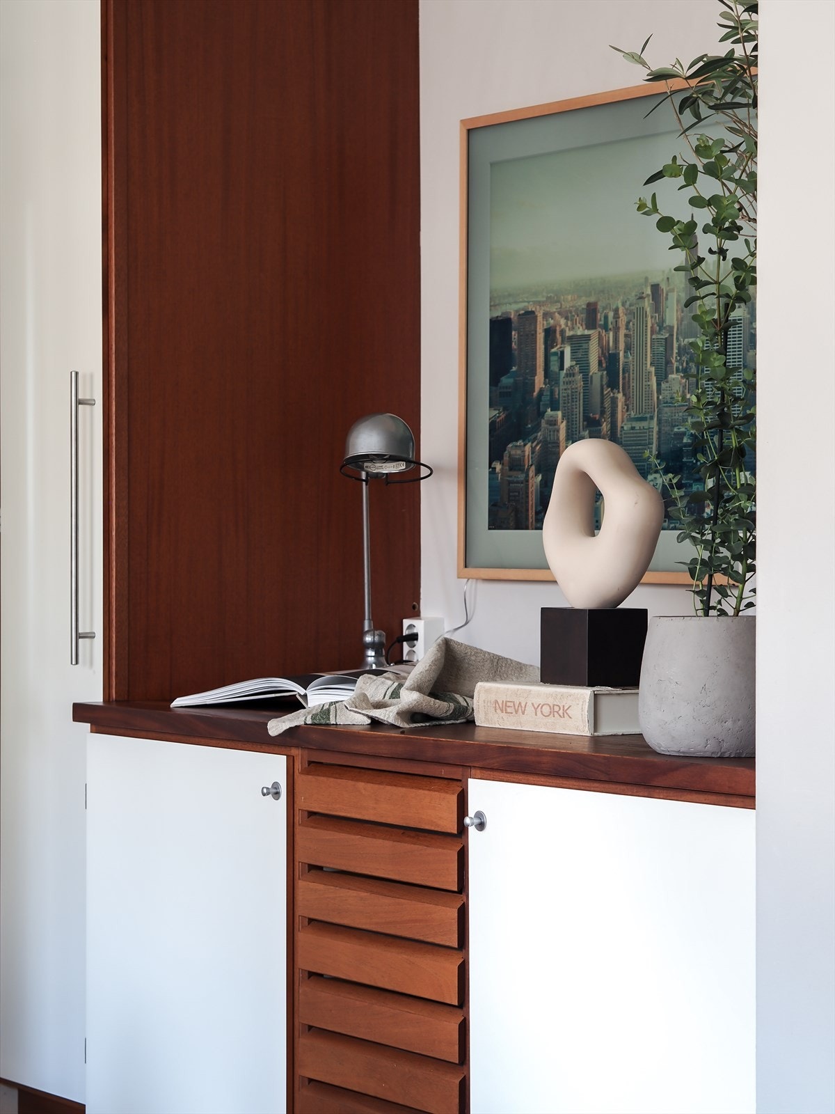 Uno Form innredning er gjennomgående på hele kjøkkenet. Galleribilde