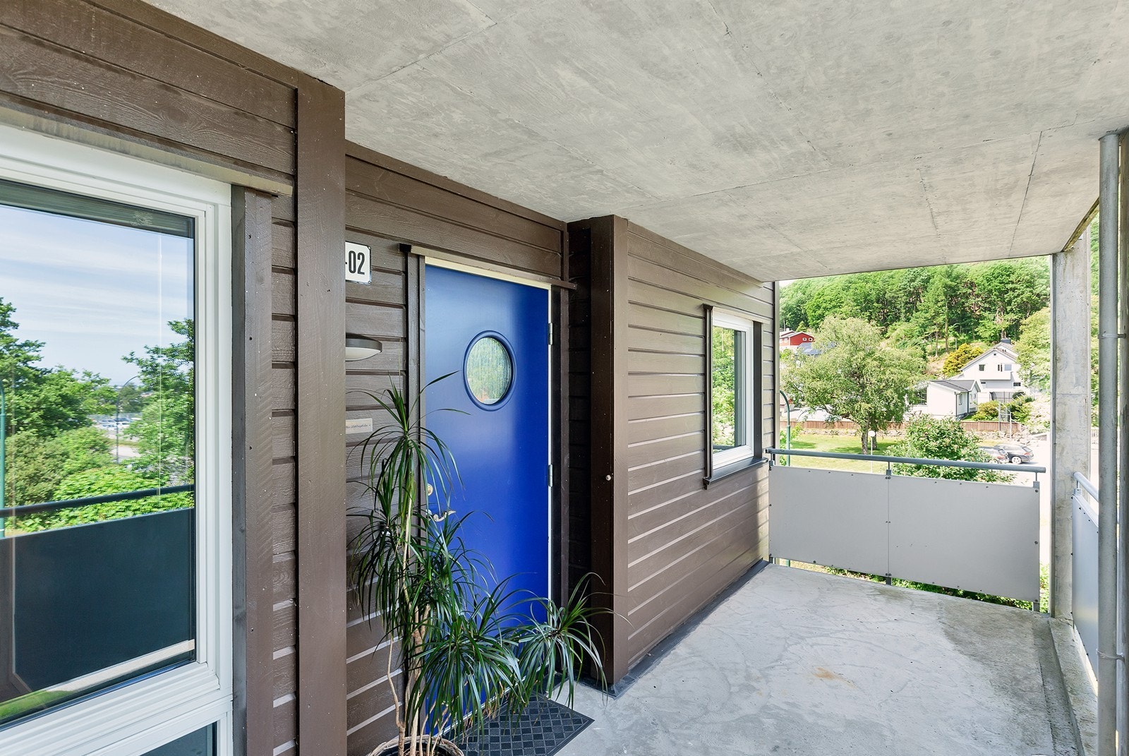 Trivelig inngangsparti Galleribilde