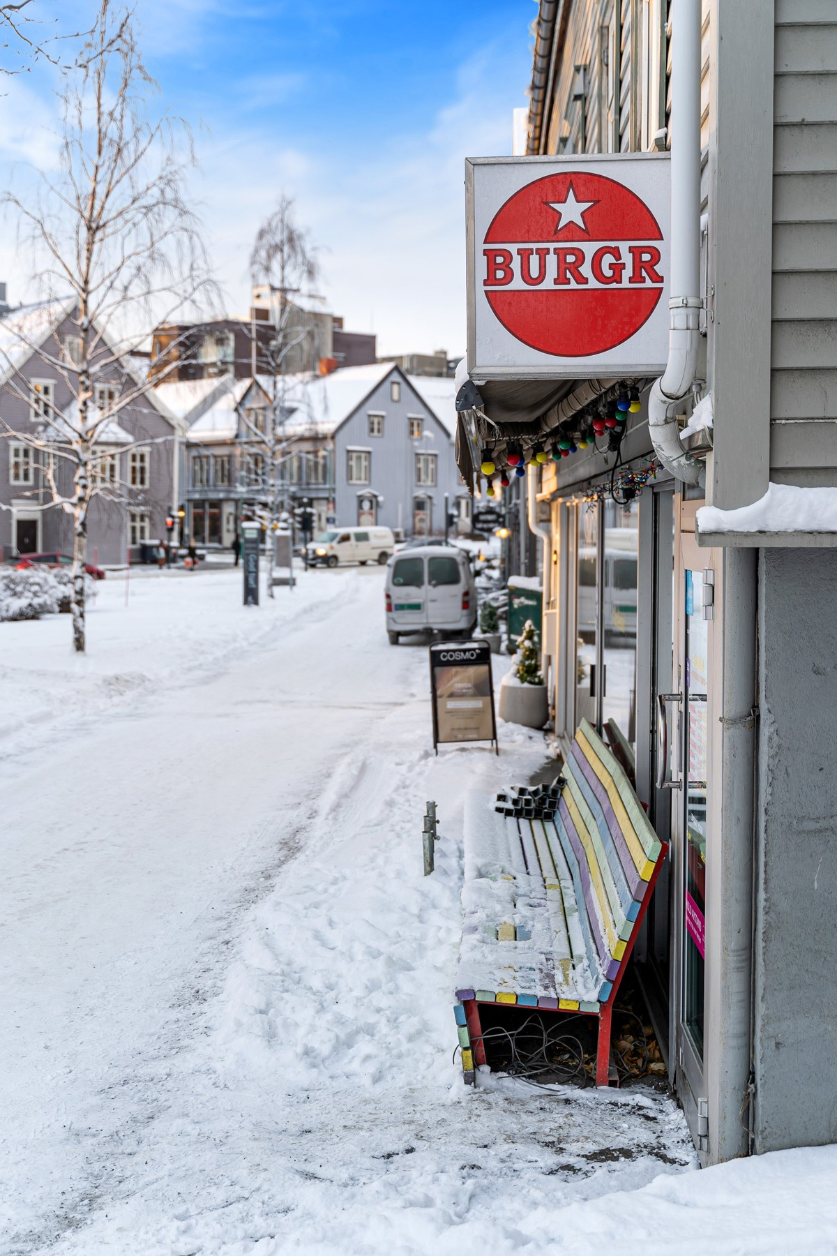 Byens beste burger får du i byggets 1. etg