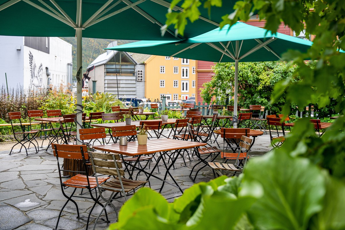 Bakgårdsbespisning sommerstid ? her fra populære Hildr