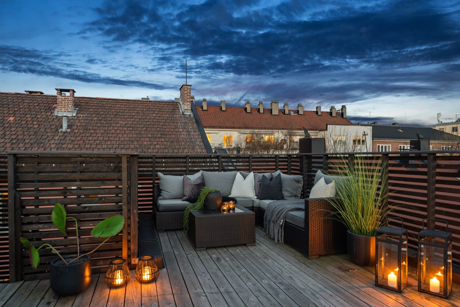 Privatfølelse på taket av Bislett! Galleribilde