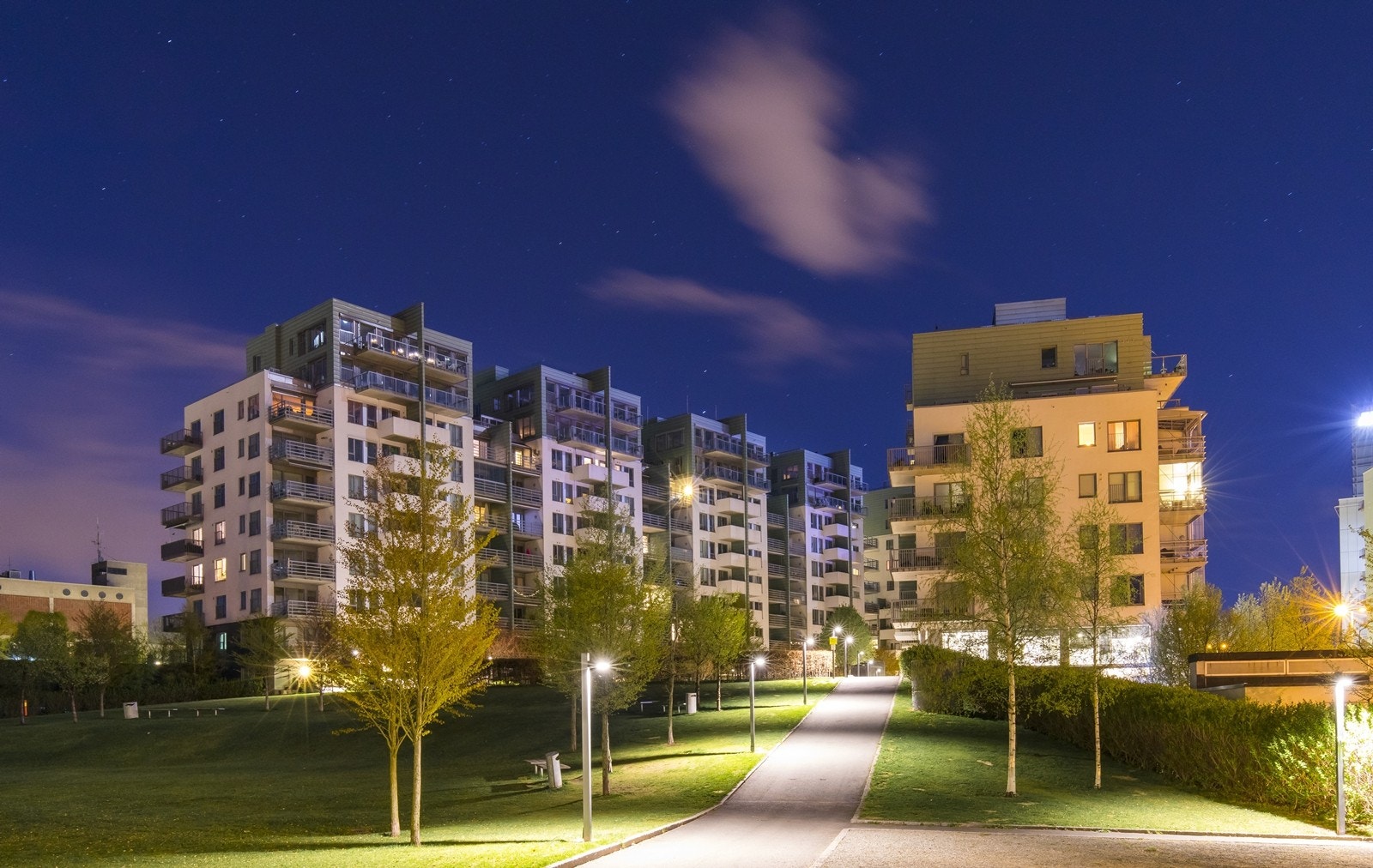 Leiligheten har også meget sentral beliggenhet på Majorstuen med nærhet til alt Galleribilde