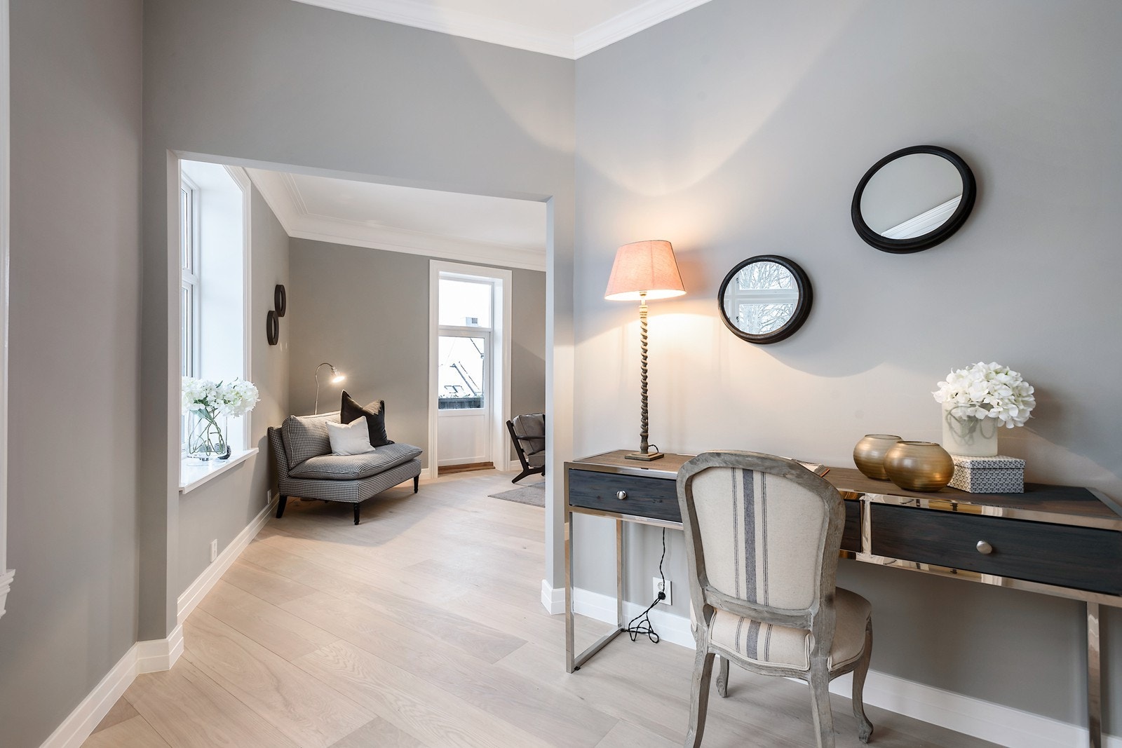 Bibliotek eller kontor mot soverom 2 Galleribilde