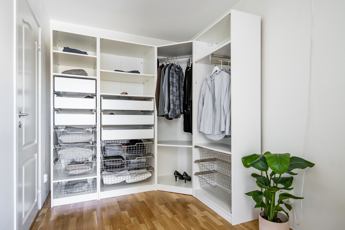 Praktisk garderobeløsning. Galleribilde