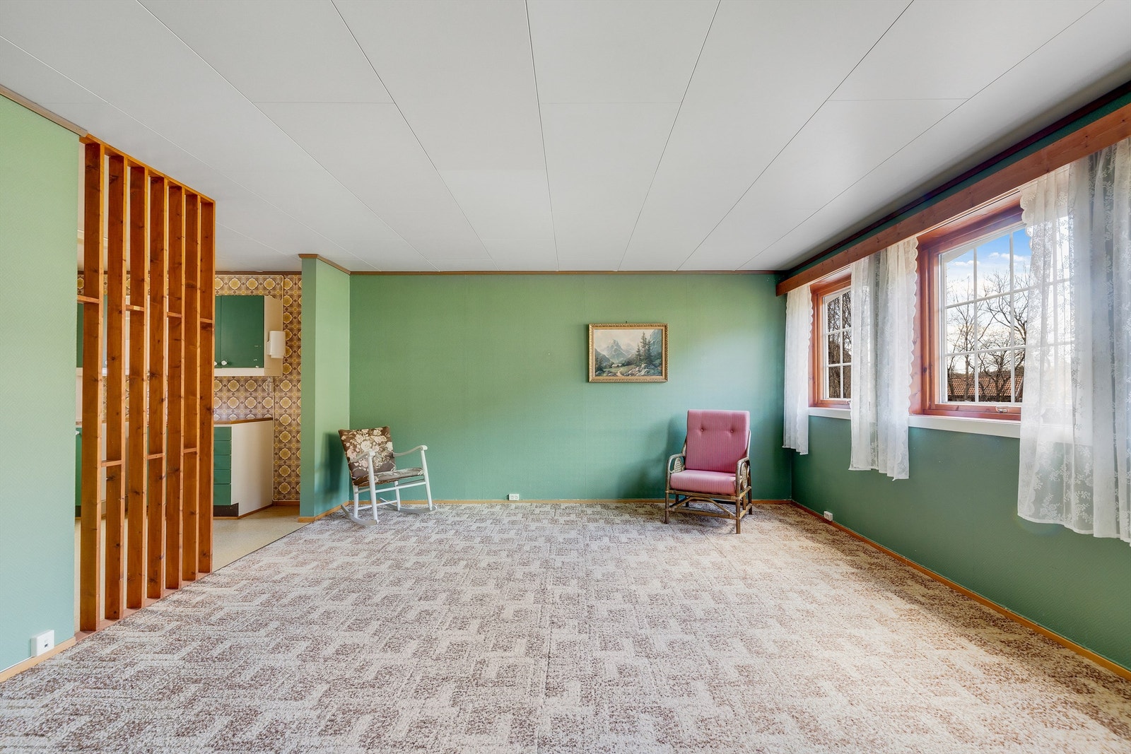 Stue i underetasje Galleribilde