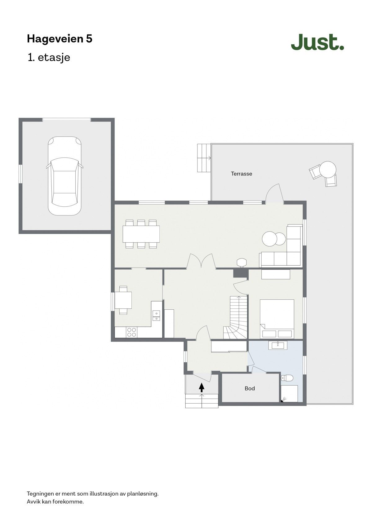 Planskisse hovedplan