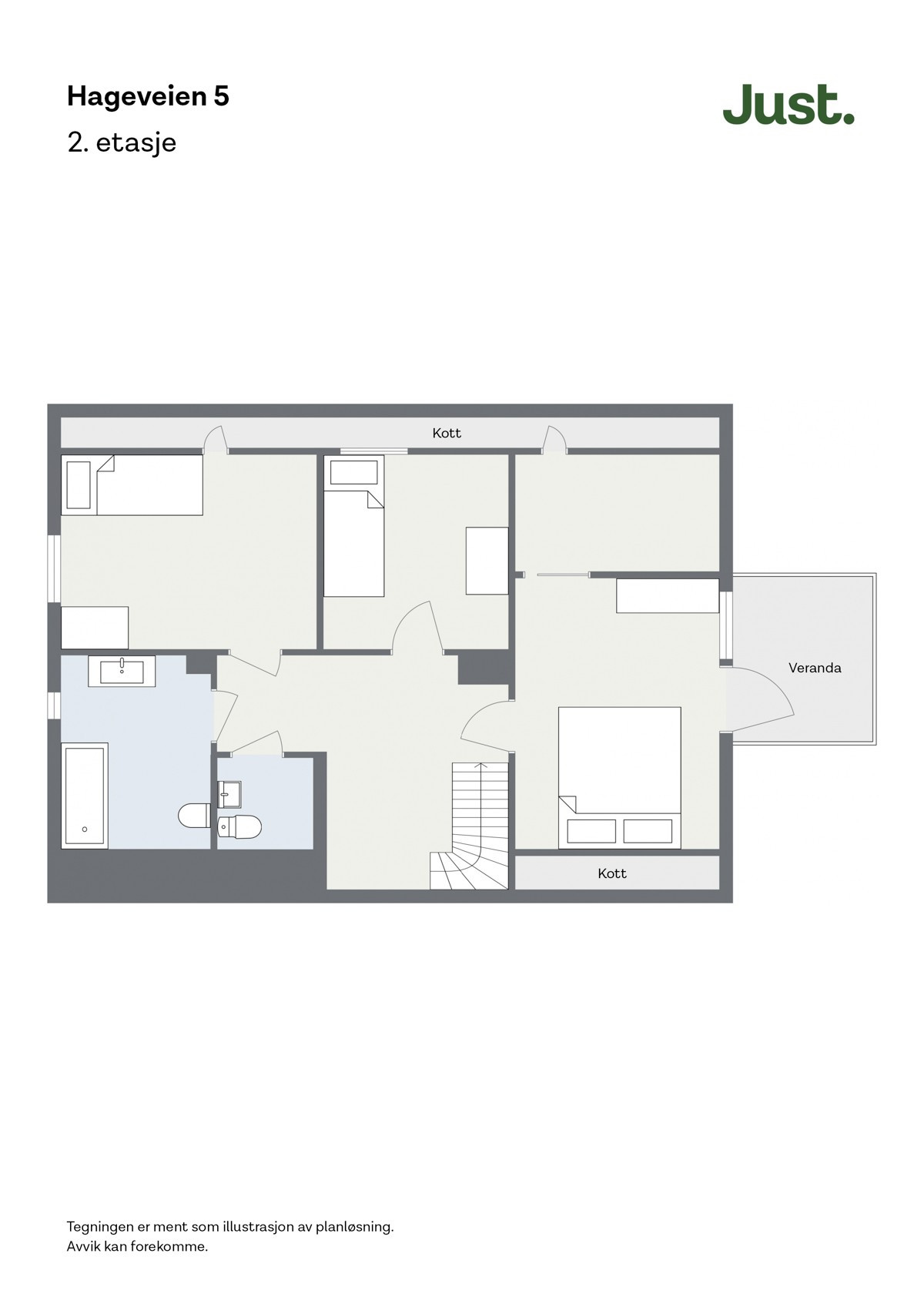 Planskisse loftsplan