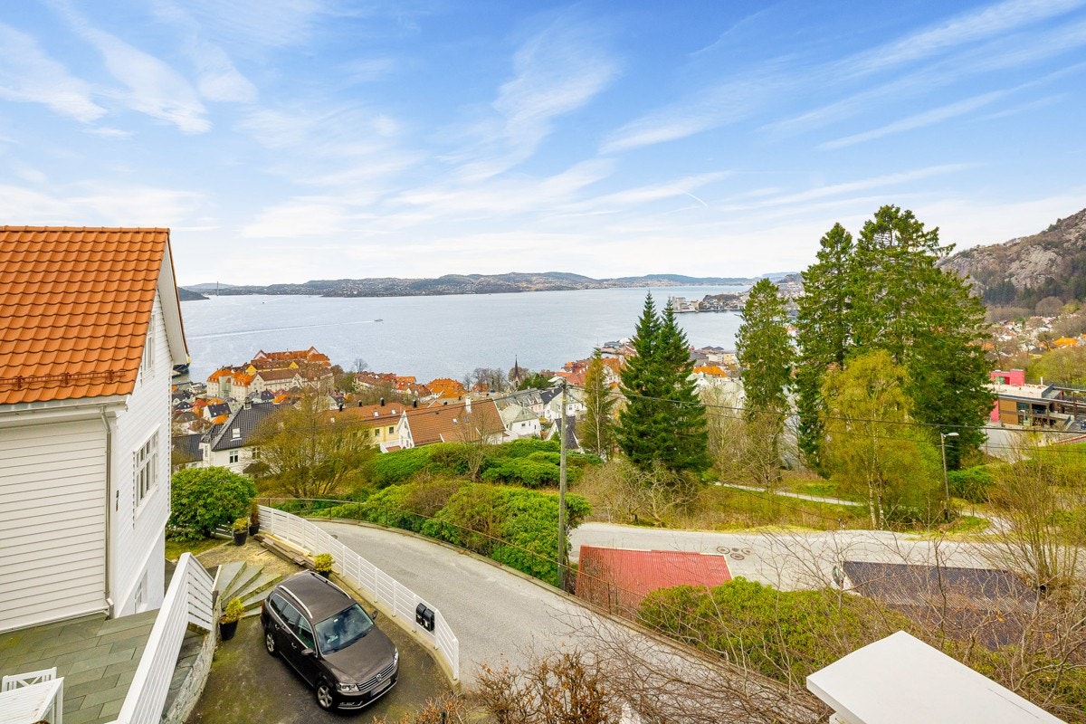 Fjellveien ligger like nedenfor boligen - kort gange til bussholdeplass Galleribilde