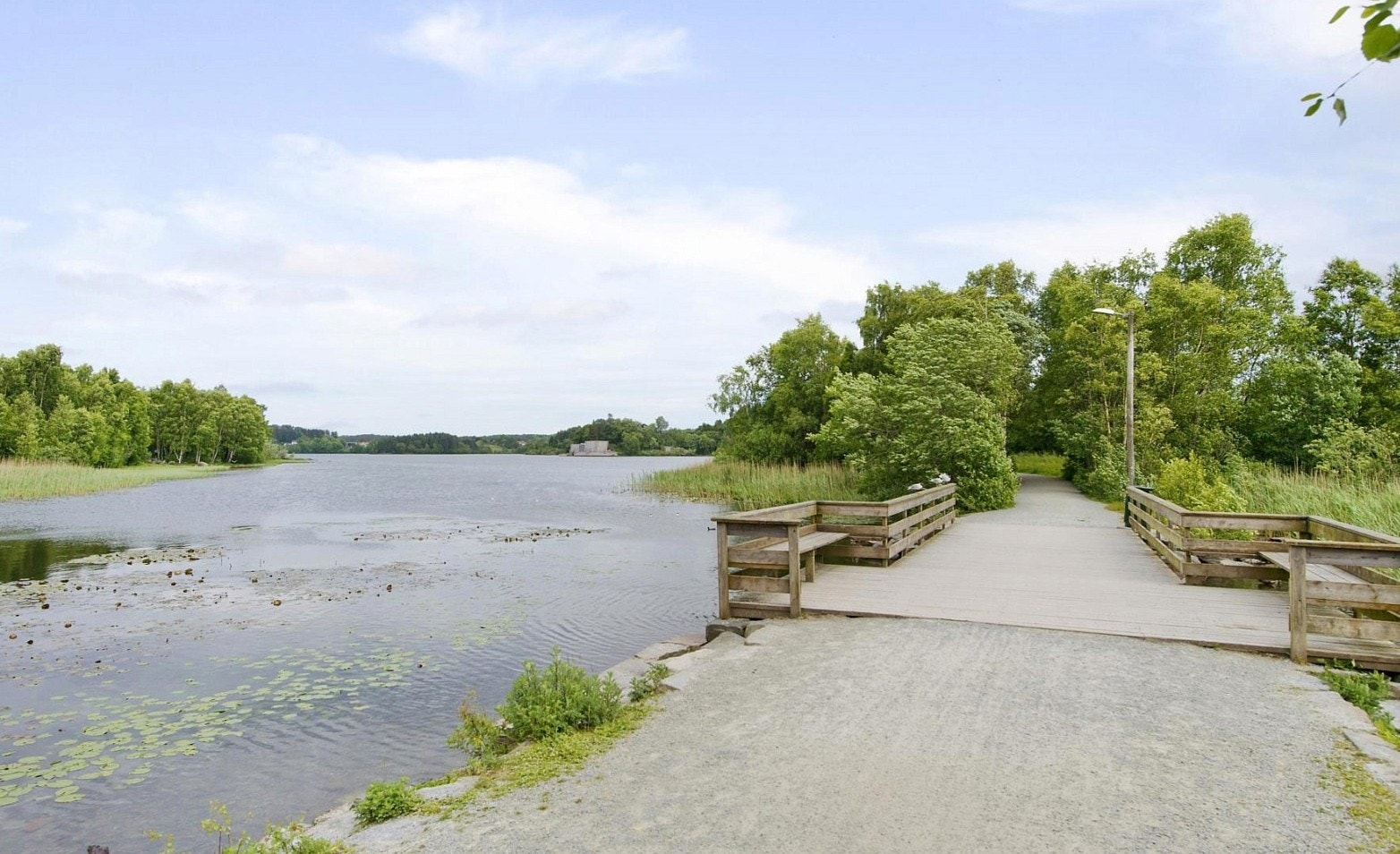 Kort vei til flott tursti rundt Stokkavannet Galleribilde