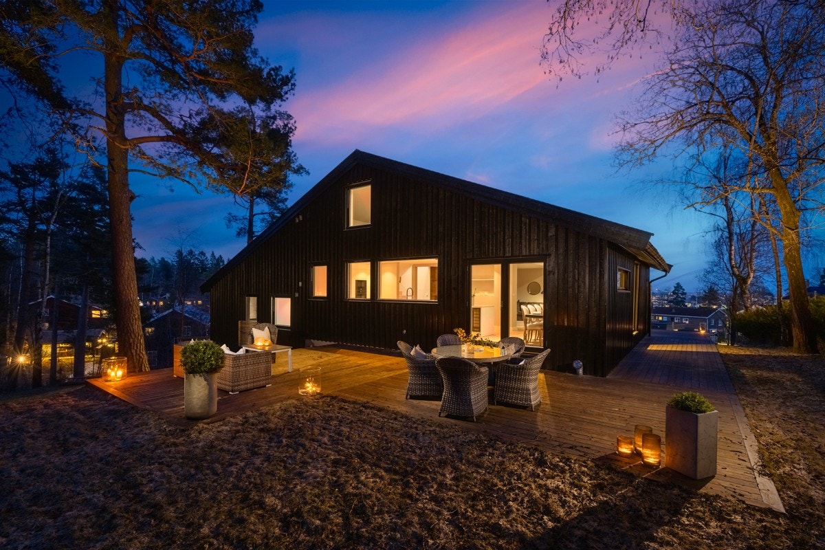 Kveldsstemning. Galleribilde