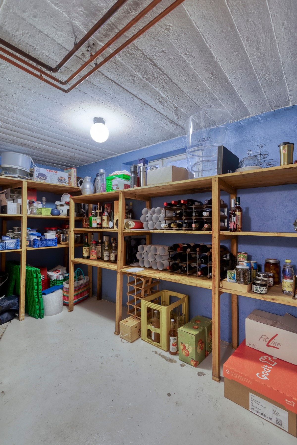 Det er også to boder i kjeller. Galleribilde