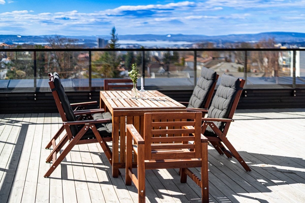 Fantastisk utsikt. Galleribilde