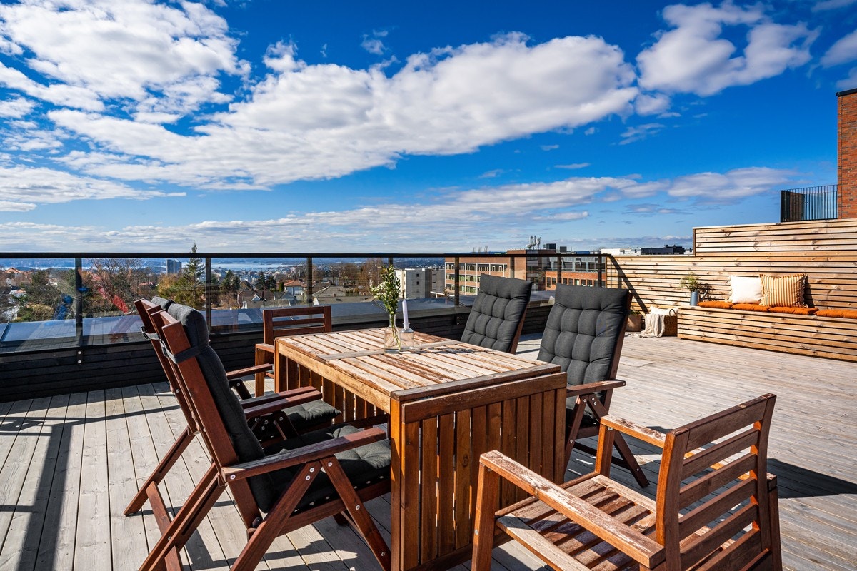 Fantastisk utsikt. Galleribilde