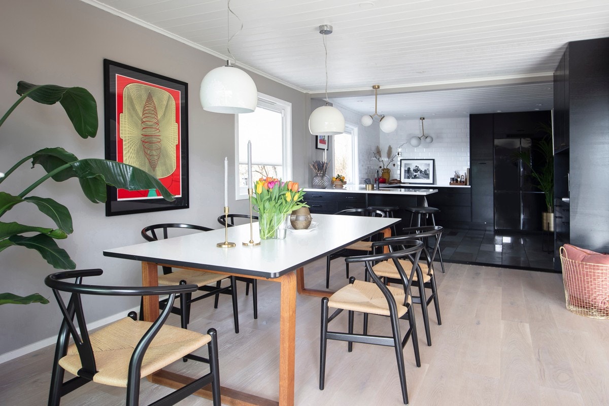 God plass til spisebord Galleribilde